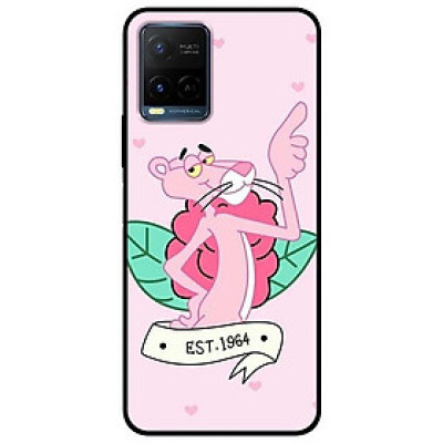 Ốp lưng dành cho Vivo Y21 - Vivo Y21s mẫu Báo Hồng Chỉ Tay