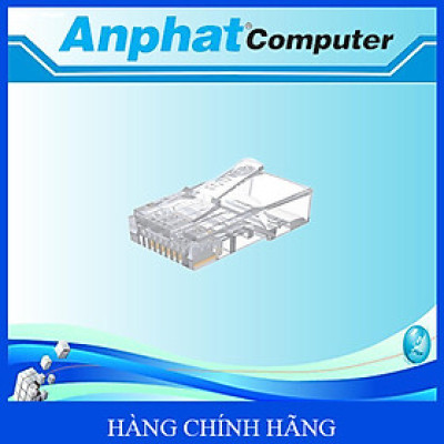 Đầu mạng UTP RJ45 CAT 6E Y-OT19TP Unitek (100cái/hộp) - Hàng Chính Hãng 