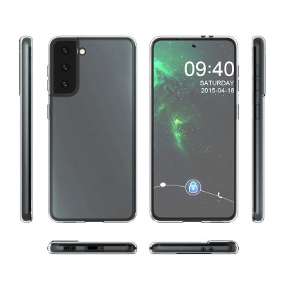 Ốp lưng chống sốc trong suốt siêu mỏng cho Samsung Galaxy S21 hiệu Likgus Crashproof giúp chống chịu mọi va đập - hàng nhập khẩu