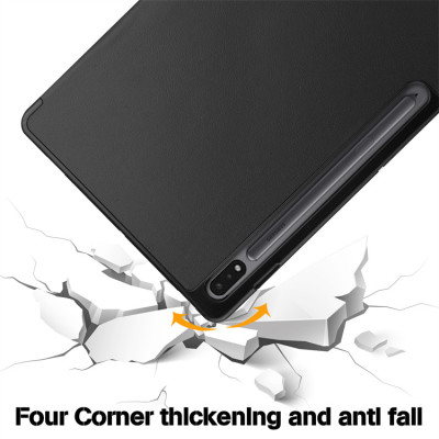 Bao da chống sốc cho Samsung Galaxy Tab S10+ Plus, S9+ Plus, S7 FE/S7+ Plus/S8+ Plus, Tab S7/S8, có ngăn đựng bút - Hàng nhập khẩu 