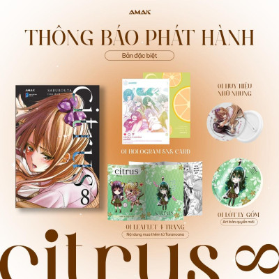 Sách Citrus - Tập 8 - Amak