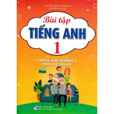 Sách - Bài Tập Tiếng Anh + Tập Viết Tiếng Anh Lớp 1 - Bộ Sách Family And Friends 1 National Edition - Combo 2 Cuốn - Hồng Ân