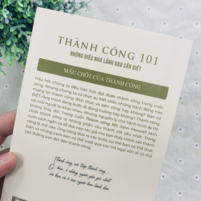 Thành công 101 – Success 101_ Sách_ Bizbooks_ Sách hay mỗi ngày 