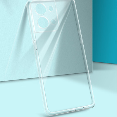 Ốp lưng dẻo silicon dành cho OPPO Reno 8 5G Ultra Thin (mỏng 0.6mm, Trong suốt) - Hàng chính hãng