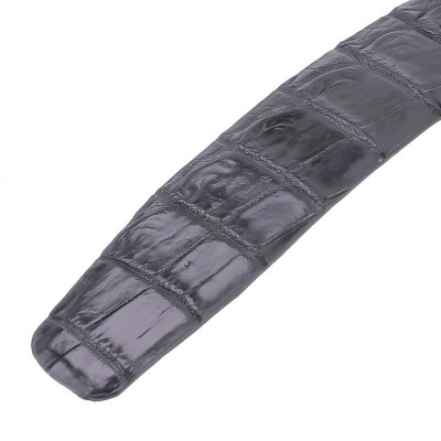 HP4236-4266-4273-4770 - Thắt lưng nam da cá sấu Huy Hoàng nguyên con 4P bát gài đầu kim màu vàng, nâu đất, đen, nâu đỏ