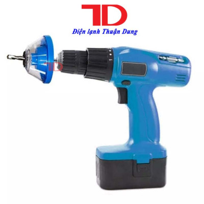 Bộ 6 mũi khoan tháp đa năng và dụng cụ hứng bụi khoan, mũi khoan cưa đa năng thép gió mạ Titan siêu bền, hàng chính hãng, Điện Lạnh Thuận Dung