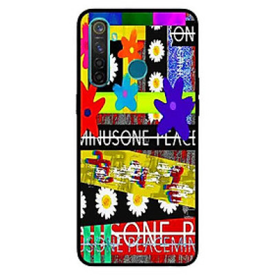 Ốp Lưng in cho Realme 5 Mẫu Họa Tiết Hoa Cúc Peace - Hàng Chính Hãng
