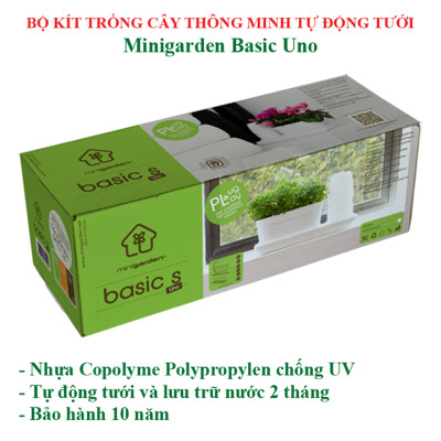 CHẬU TRỒNG RAU TỰ DƯỠNG NHẬP KHẨU CHÂU ÂU TỰ ĐỘNG TRONG 2 THÁNG, SỬ DỤNG 10 NĂM