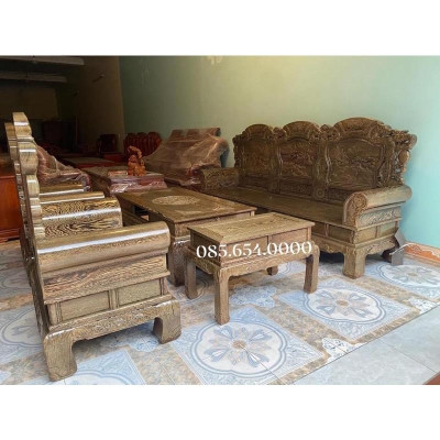Bộ ghế Khổng tử gỗ Mun
