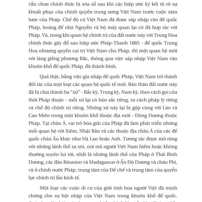 Lao Động Di Cư Trong Lịch Sử Việt Nam Thời Pháp Thuộc