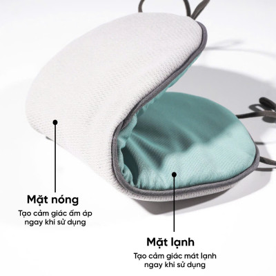Bịt Che Mắt Ngủ Văn Phòng, Trên Xe Ô tô, Máy Bay, Thoáng Khí, Mềm Mại Cho Giấc Ngủ Ngon, Mặt Nạ Ngủ. Du Lịch Dã Ngoại Phượt Thiền - Giao Màu Ngẫu Nhiên