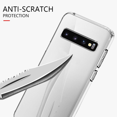 Ốp lưng chống sốc cho Samsung Galaxy S24 Ultra , S23 Ultra , S22 Ultra , S25 Ultra , Note 10 Plus hiệu Likgus Crashproof mặt lưng cường lực viền dẻo chống ố vàng - Hàng nhập Khẩu
