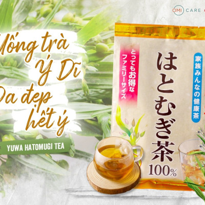 Trà Hạt Ý Dĩ Yuwa 100% Chiết Xuất Từ Hạt Ý Dĩ Thanh Nhiệt, Giảm Mụn Nhọt, Hỗ Trợ Giảm Cân, Tốt Sức Khỏe Tim Mạch 