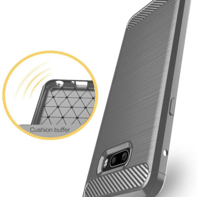 Ốp lưng chống sốc vân kim loại cho LG V50s / LG G8X hiệu Likgus (chuẩn quân đội, chống va đập, chống vân tay) - Hàng nhập khẩu