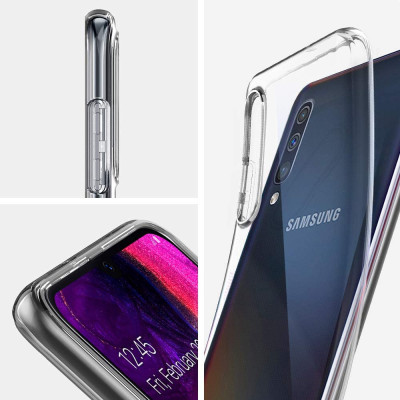 Ốp lưng silicon dẻo trong suốt cho Samsung Galaxy A30s / A50 / A50s hiệu Ultra Thin mỏng 0.6mm độ trong tuyệt đối chống trầy xước - Hàng nhập khẩu