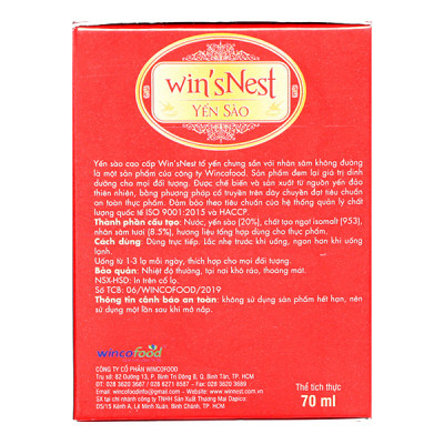Combo 12 lọ Yến Sào Win