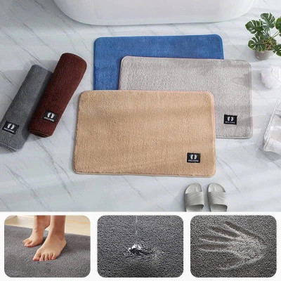 Thảm chùi chân mềm mịn thấm hút tốt - Thảm lau chân, thảm trải sàn thảm nhà tắm Hàn Quốc kích thước 40x60cm Tranh