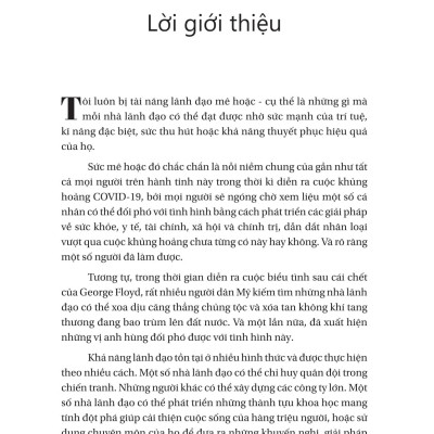 Nghệ Thuật Lãnh Đạo - Chân Dung Những CEO, Nhà Sáng Lập Và Những Người Thay Đổi Cuộc Chơi Vĩ Đại Nhất Thế Giới