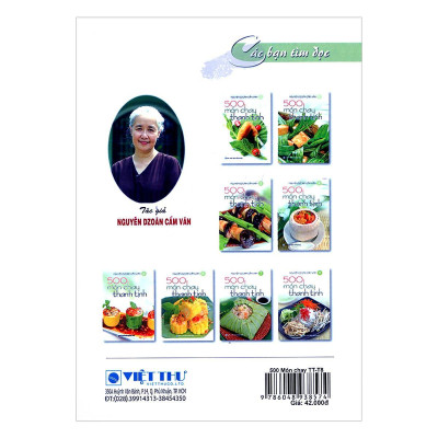 Sách - 500 Món Chay Thanh Tịnh - Tập 8 - Chính Thông Book