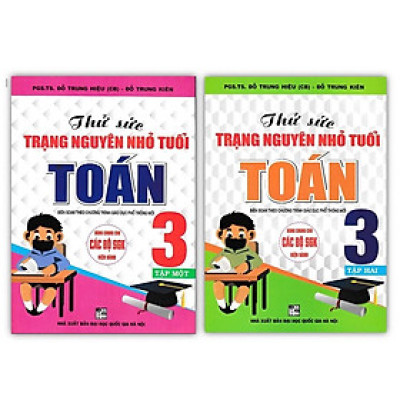 Sách - Combo Thử sức trạng Nguyên nhỏ tuổi môn Toán lớp 3 (tập 1 + tập 2)