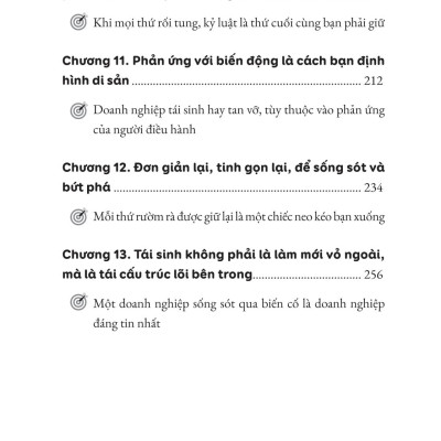 Sách - Tái Sinh Doanh Nghiệp - Cách Người Chủ Vực Dậy Từ Khủng Hoảng Và Xây Lại Hệ Thống Bền Hơn