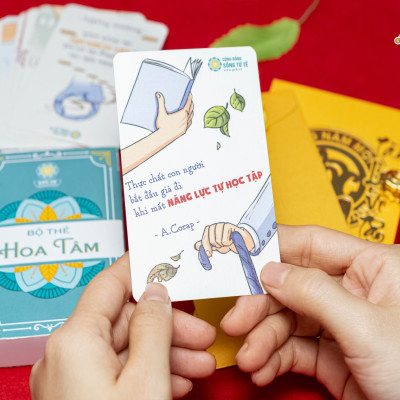 Sách - Bộ thẻ Hoa Tâm
