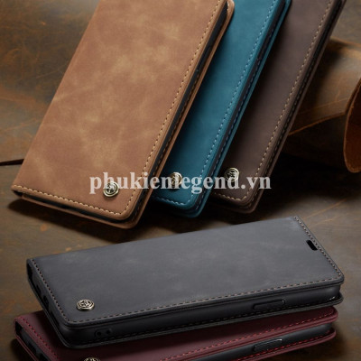 Bao da dạng ví hiệu Caseme dành cho iPhone 11 Pro Max , iPhone 11 , iPhone 11 Pro  chống sốc chống va đập, kèm ngăn đựng thẻ đựng tiền tiện lợi - Hàng chính hãng