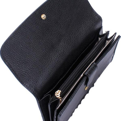 Ví Nữ Huy Hoàng HT3202 (10.5 x 19 cm) - Đen