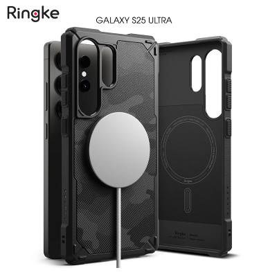 Ốp lưng cho Samsung Galaxy S25 Ultra RINGKE Rugged Gear Magnetic - Hàng Chính Hãng