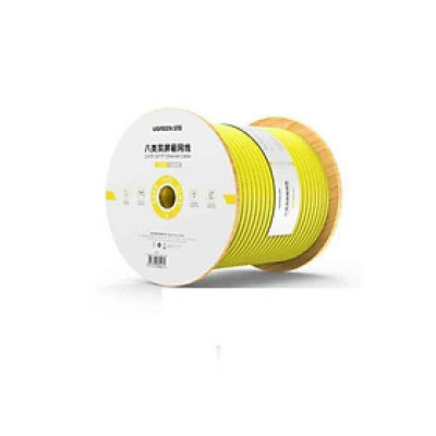 Ugreen UG90517NW151TK 100M CAT8 40Gbps 0.62±0.008mm màu Vàng Cáp mạng S/FTP lõi đồng nguyên chất - HÀNG CHÍNH HÃNG