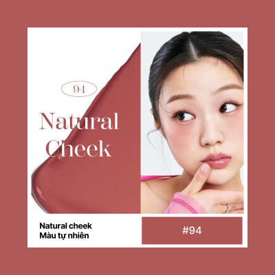 Má hồng kem nước thuần chay Liquid Face Blush Inglot (15ml)