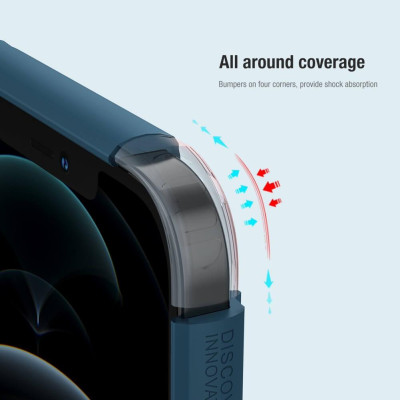 Ốp lưng nhám chống sốc cho IPhone 16 Pro Max , 16 Pro , 16 Plus , 16 , 15 Pro Max , 14 Pro Max Lưng cứng viền dẻo hiệu Nillkin Super Frosted - hàng chính hãng