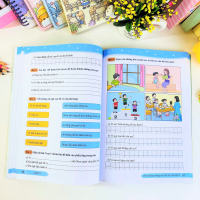 Sách - Vở Bài Tập Nâng Cao Từ Và Câu Lớp 3 - Biên Soạn Theo Chương Trình GDPT Mới - Bộ Cánh Diều - Ndbooks