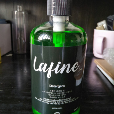  Nước rửa chén Lafine Detergent trà xanh
