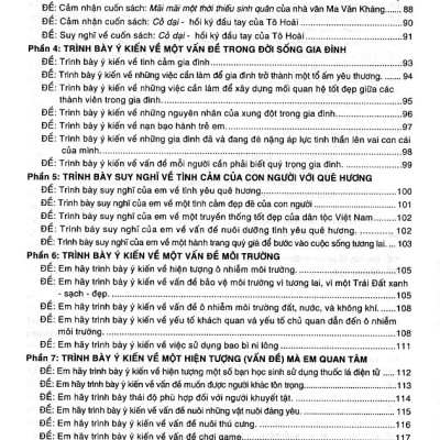 Những bài văn theo chuẩn kiến thức kỹ năng ngữ văn 6 (Dùng chung cho các bộ SGK)