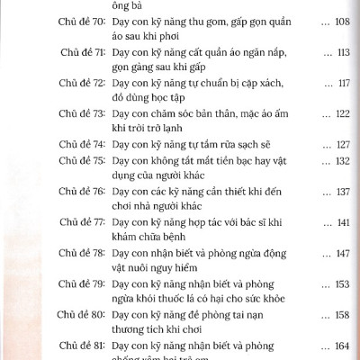 100 kỹ năng sống dạy con trong gia đình (Con từ 3 đến 10 tuổi)(Trọn bộ 2 cuốn)