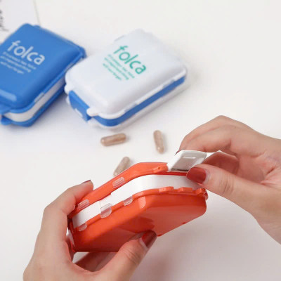 Hộp Nhựa Chia Thuốc Ngày KOMONOYA - Hàng Nội Địa - Giao Màu Ngẫu Nhiên