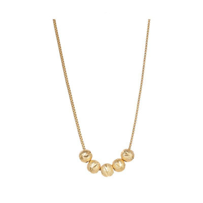 Dây chuyền titan cao cấp bi tròn hottrend CiCi Accessories trang sức nữ sang trọng cá tính