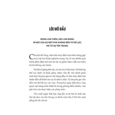 Sách Tập trung để bứt phá: Làm ít hơn, tạo ra nhiều hơn theo cách của người điều hành thông minh, Brian Tracy