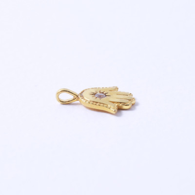Mặt dây chuyền hình bàn tay đính 1 viên đá độc đáo Gix Jewel SPGMDC04