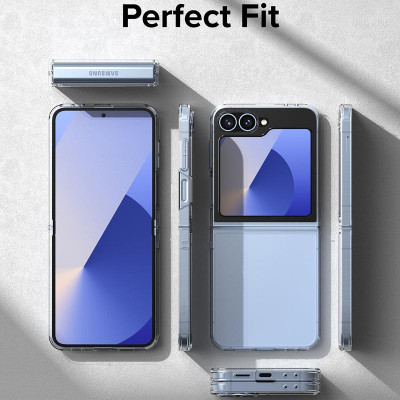 Ốp lưng trong suốt dành cho Samsung Galaxy Z Flip 7/ Z Flip 6 RINGKE Fusion_ Hàng chính hãng