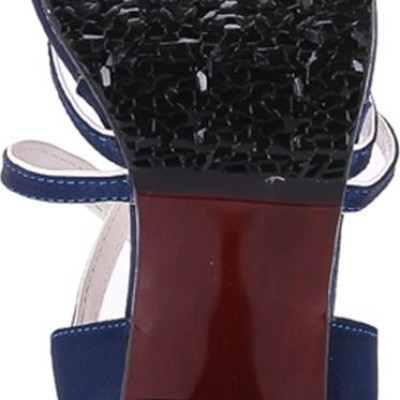 Giày Sandal Nữ Cao Gót Huy Hoàng HT7058 - Xanh