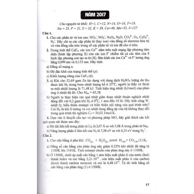 Sách - Tổng tập đề thi Olympic 30 tháng 4 Hóa học 11 (2014 - 2018)