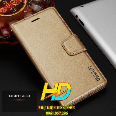 Bao Da Dạng Ví Dành Cho SamSung Galaxy A04s Chính Hãng Hanman có quai gài, Ngăn ví tiền, ngăn đựng thẻ - Hàng Chính Hãng