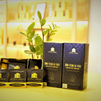 Bột Đông Trùng Hạ Thảo Sấy Thăng Hoa 10 Gam (Hộp 10 Gói)