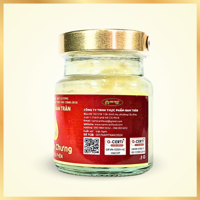 Yến sào chưng Đường phèn NAM TRÂN 7 gram Tổ Yến Tươi, Phục hồi sức khoẻ, Giảm mệt mỏi. Lọ 70 ml