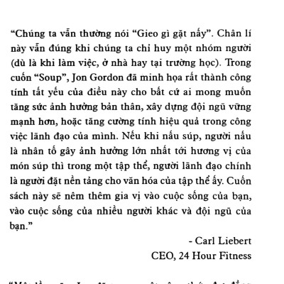 Soup - Công Thức Nuôi Dưỡng Và Xây Dựng Văn Hóa Cho Đội Ngũ Của Bạn
