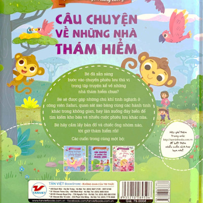 5 Phút Đọc Truyện Cùng Con Yêu - Câu Chuyện Về Những Nhà Thám Hiểm