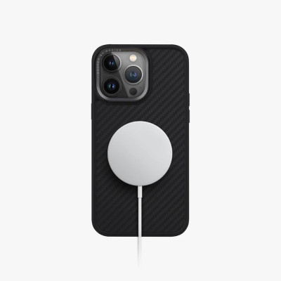 Ốp UNIQ KEVA AIR Cho iPhone 16 Pro Max Bằng Sợi Aramid Tặng Kèm Phụ Kiện GripFit Làm Chăn Đế Hoặc Móc Tay Khi Cầm Hàng Chính Hãng