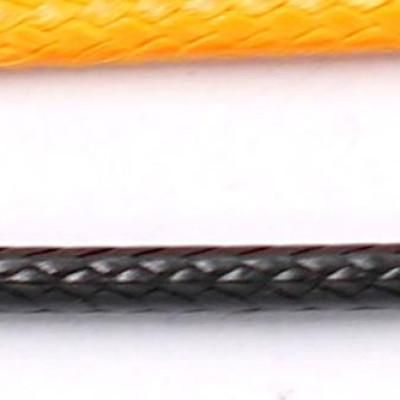 Combo 2 sợi dây vòng cổ cao su - đen + vàng DCSEV1